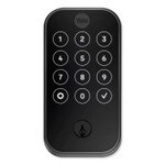 Yale Pro 2 Keyed Touchscreen Keypad Lock with Wi-Fi, Black Suede